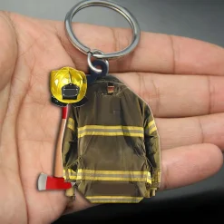 Custom Firefighter Uniform Christmas Ornament, - photo 3