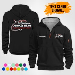 Custom Brand Tow Truck 3D Quarter Zip Hoodie - photo 14