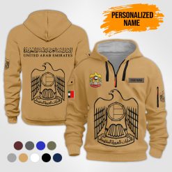 Custom Love UAE 3D Quarter Zip Hoodie - photo 11