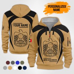 Custom Love UAE 3D Quarter Zip Hoodie - photo 20