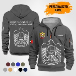 Custom Love UAE 3D Quarter Zip Hoodie - photo 12