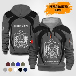 Custom Love UAE 3D Quarter Zip Hoodie - photo 21