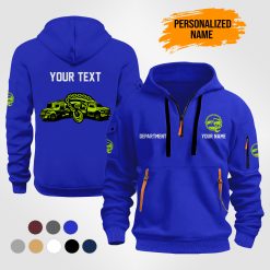 Custom Tow Truck Quarter Zip Hoodie - photo 10