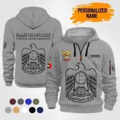 Custom Love UAE 3D Quarter Zip Hoodie - photo 14