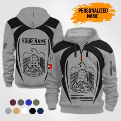 Custom Love UAE 3D Quarter Zip Hoodie - photo 23