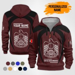 Custom Love UAE 3D Quarter Zip Hoodie - photo 24