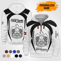 Custom Love UAE 3D Quarter Zip Hoodie - photo 25