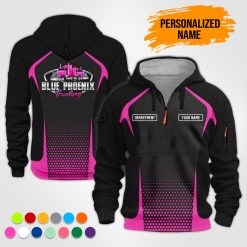 Custom Semi Truck 3D Printed Quarter Zip Hoodie - photo 14