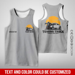Custom Text Tow Truck Full Colors 3D Hoodie - photo 119