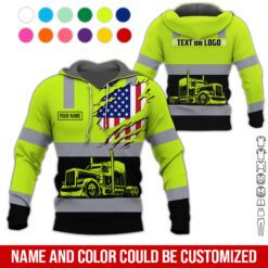 Custom Workwear Style Truckin 3D Hoodie - photo 170