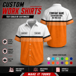 Personalized Name Workwear Uniform All Over Printed Clothes CT179
