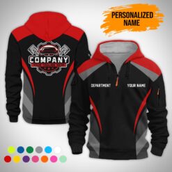 Custom Mechanic Quarter Zip Hoodie - photo 14