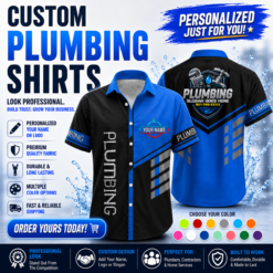 Custom Plumbing Shirt with Name & Logo | Hi-Vis Workwear - photo 121