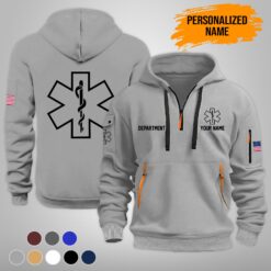Custom EMS 3D Quarter Zip Hoodie T - photo 4