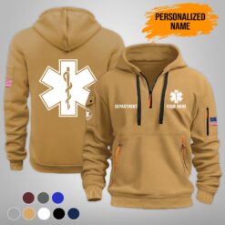Custom EMS Quarter-Zip Hoodie - photo 3