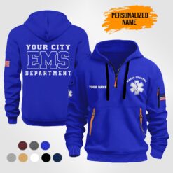 Custom EMS 2D Quarter Zip Hoodie - photo 5