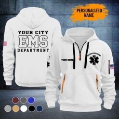 Custom EMS 2D Quarter Zip Hoodie - photo 8