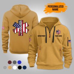 Custom EMS 2D Quarter Zip Hoodie - photo 3