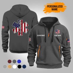 Custom EMS 2D Quarter Zip Hoodie - photo 6