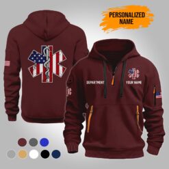 Custom EMS 2D Quarter Zip Hoodie - photo 7