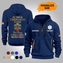 Custom EMS 3D Quarter Zip Hoodie - photo 2