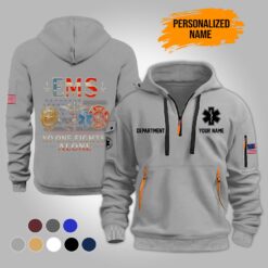 Custom EMS 3D Quarter Zip Hoodie - photo 5