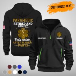 Custom EMS 3D Quarter Zip Hoodie - photo 2