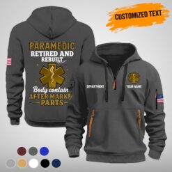 Custom EMS 3D Quarter Zip Hoodie - photo 4