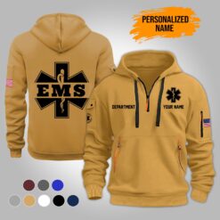 Custom EMS 2D Quarter Zip Hoodie - photo 3