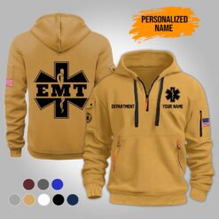 Custom EMT 2D Quarter Zip Hoodie - photo 3