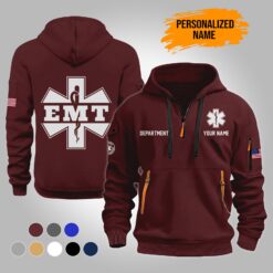 Custom EMT 2D Quarter Zip Hoodie - photo 7
