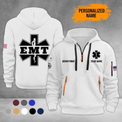 Custom EMT 2D Quarter Zip Hoodie - photo 8