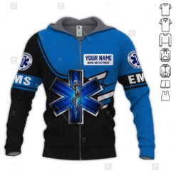 Custom Department EMS 3D Hoodie - photo 6
