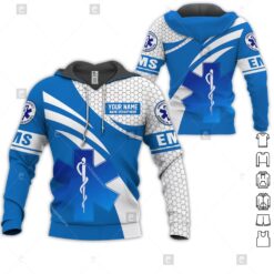 Custom Department EMS 3D Hoodie - photo 5
