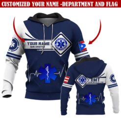 Custom Department EMT 3D Hoodie - photo 3