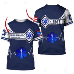 Custom Department EMT 3D Hoodie
