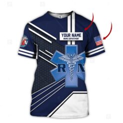 Custom Department Nurse 3D All Over Printed Cloth