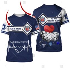 Custom Department Nurse 3D All Over Printed Cloth