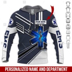 Custom EMS 3D Hoodie - photo 5