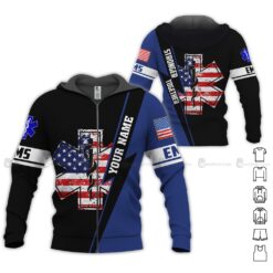 Custom EMS 3D Hoodie - photo 4