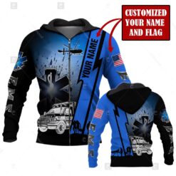 Custom EMS 3D Hoodie - photo 4