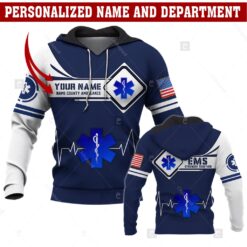 Custom EMS 3D Hoodie - photo 3