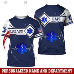 Custom EMS 3D Hoodie