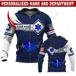 Custom EMS 3D Hoodie - photo 4