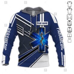 Custom Paramedic 3D Hoodie - photo 5