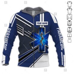 Custom Paramedic 3D Hoodie - photo 6
