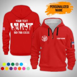 Custom Love Hunting 3D Quarter Zip Hoodie - photo 14