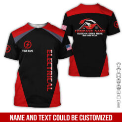 Personalized Electrician Service Uniform Shirt - photo 241
