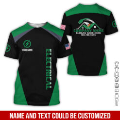 Personalized Electrician Service Uniform Shirt - photo 151