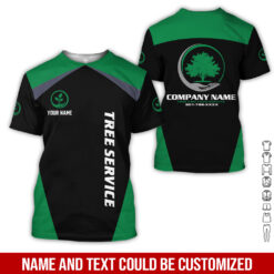 Tree Service Personalized Quarter Zip Hoodie - photo 31